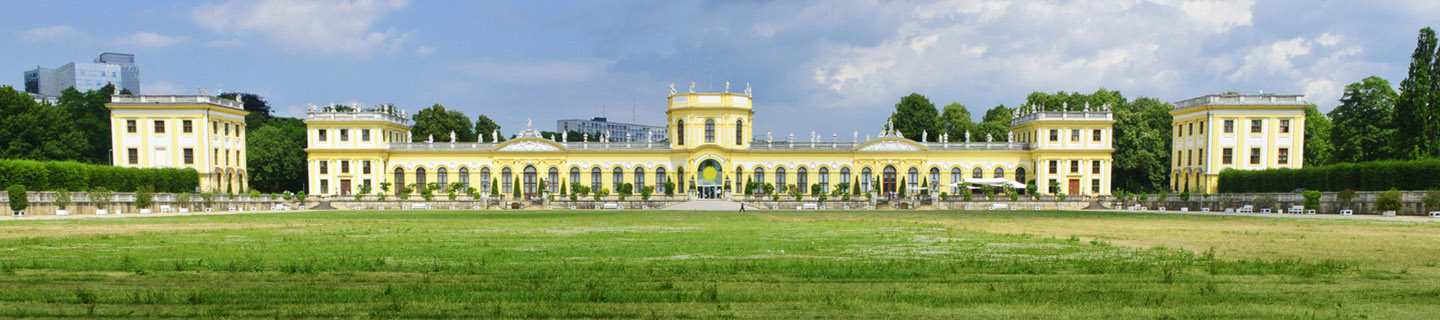 Frontanschicht der Orangerie in Kassel